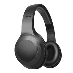 A Photo Of Promate LaBoca Deep Bass Over-Ear Wireless Headphones - Black | Bluetooth 5.0 with Superior Sound and Comfort