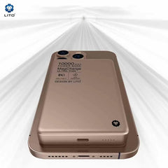 A Photo Of LITO LP01 10000mAh Magnetic Wireless Power Bank – Fast Charging Portable Charger for iPhone & Android