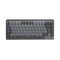 A Photo Of Logitech 920-010782 MX Mechanical Mini - Wireless Keyboard - Clicky Low-Profile Mechanical Keyboard with Smart Illumination