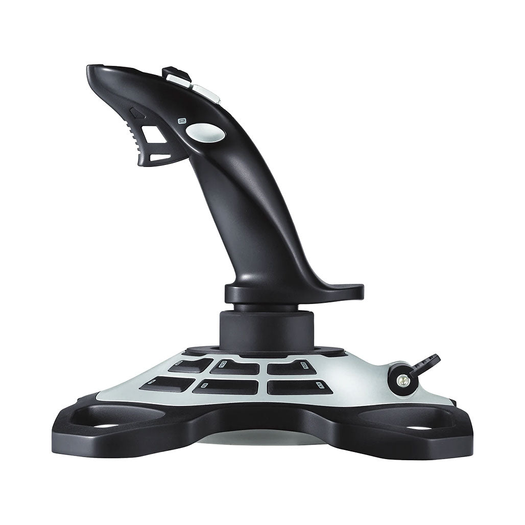 A Photo Of Logitech 942-000031 Extreme 3D Pro Joystick - Precision Flight Control with 12 Programmable Buttons