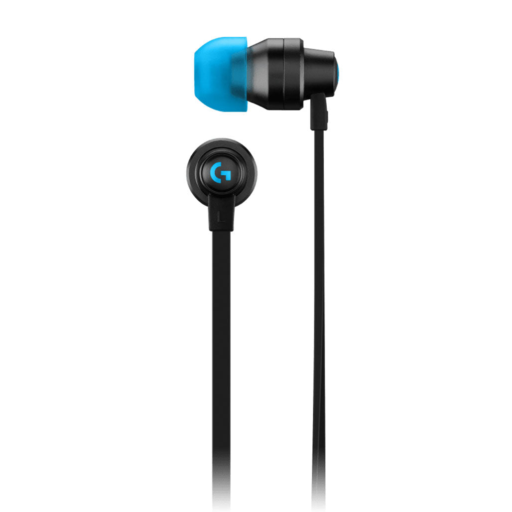 A Photo Of Logitech 981-000924 G333 - Black - Gaming Earphones - High-Fidelity Audio with 3.5mm Connector and USB-C Adapter Included