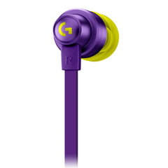 A Photo Of Logitech 981-000936 G333 - Purple - Gaming Earphones - High-Fidelity Audio with USB-C Adapter
