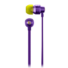 A Photo Of Logitech 981-000936 G333 - Purple - Gaming Earphones - High-Fidelity Audio with USB-C Adapter