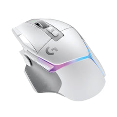A Photo Of Logitech 910-006172 G502 X Plus - Wireless RGB Gaming Mouse - White - LIGHTFORCE Hybrid Switches, LIGHTSPEED Technology, HERO 25K Sensor
