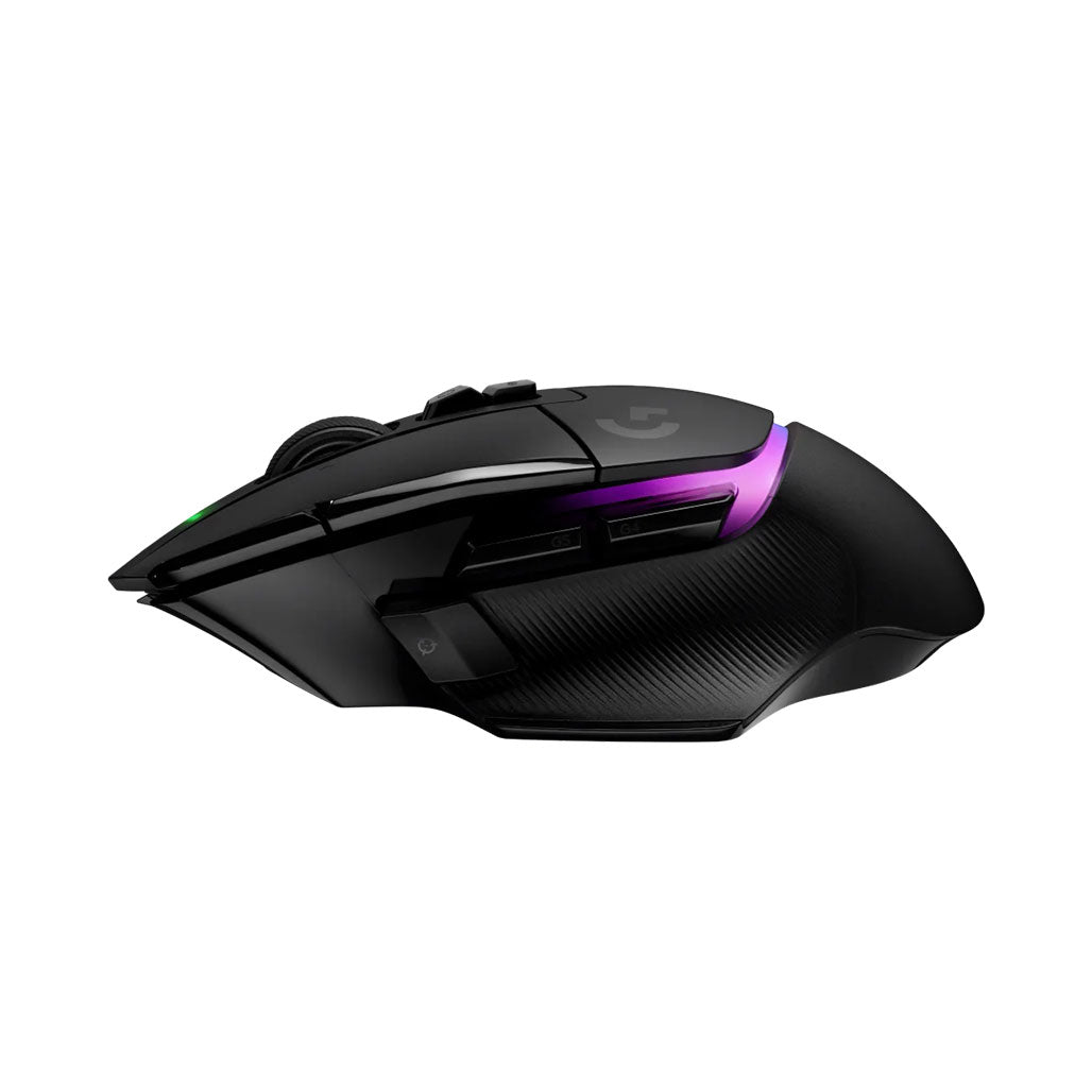 A Photo Of Logitech 910-006163 G502 X Plus - Wireless RGB Gaming Mouse - Black - Advanced LIGHTFORCE Switches, LIGHTSPEED Technology, HERO 25K Sensor