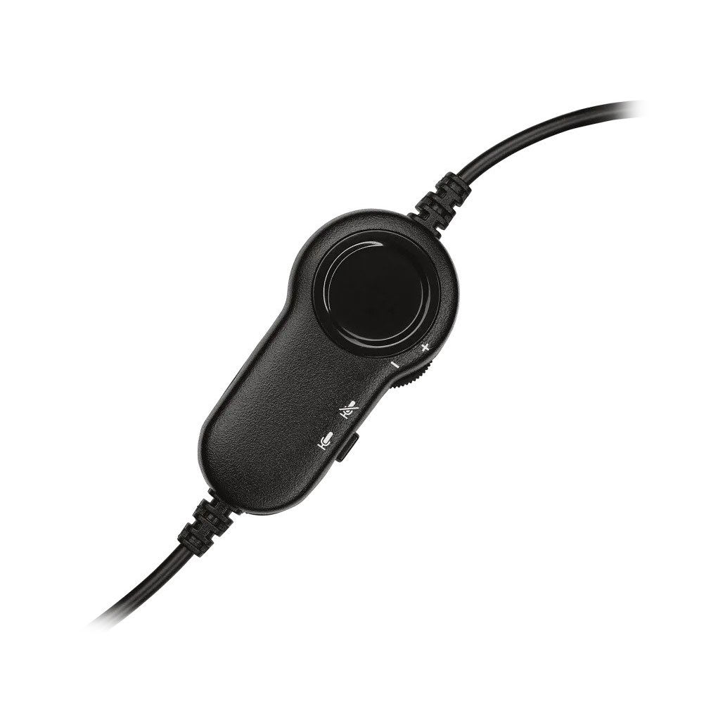 A Photo Of Logitech H151 Stereo Headset - Multi-Device Compatibility with In-Line Controls