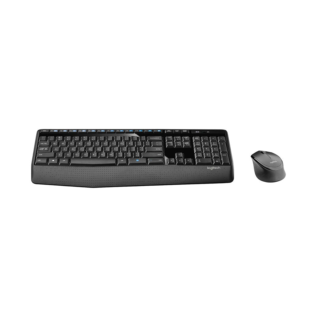 A Photo Of Logitech MK345 - Comfort Wireless Mouse and Keyboard Combo with Palm Rest and Long Battery Life