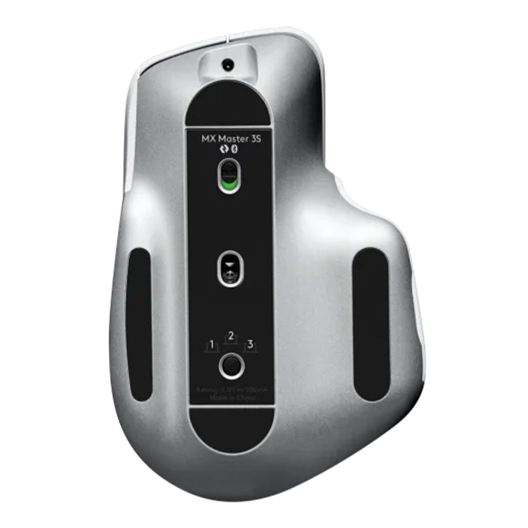 A Photo Of Logitech MX Master 3S - Advanced Wireless Mouse in Pale Gray | Precision Tracking & Ergonomic Design