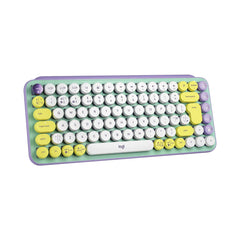 A Photo Of Logitech POP Keys - Wireless Mechanical Keyboard with Customizable Emoji Keys for a Fun and Personalized Experience