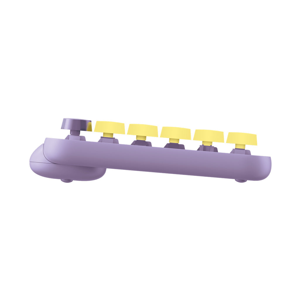 A Photo Of Logitech POP Keys - Wireless Mechanical Keyboard with Customizable Emoji Keys for a Fun and Personalized Experience