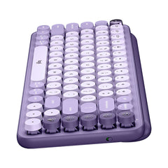 A Photo Of Logitech POP Keys - Wireless Mechanical Keyboard with Customizable Emoji Keys for a Fun and Personalized Experience