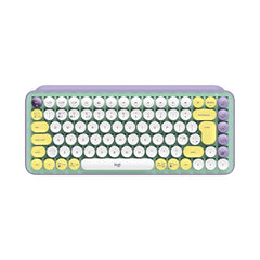 A Photo Of Logitech POP Keys - Wireless Mechanical Keyboard with Customizable Emoji Keys for a Fun and Personalized Experience