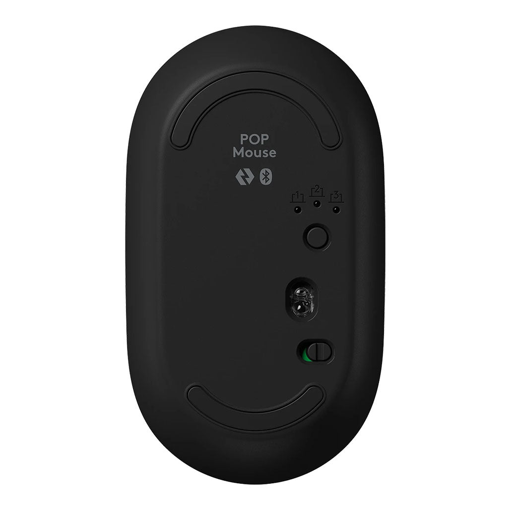 A Photo Of Logitech POP Wireless Mouse with Emoji Customization – Fun, Stylish, and Efficient
