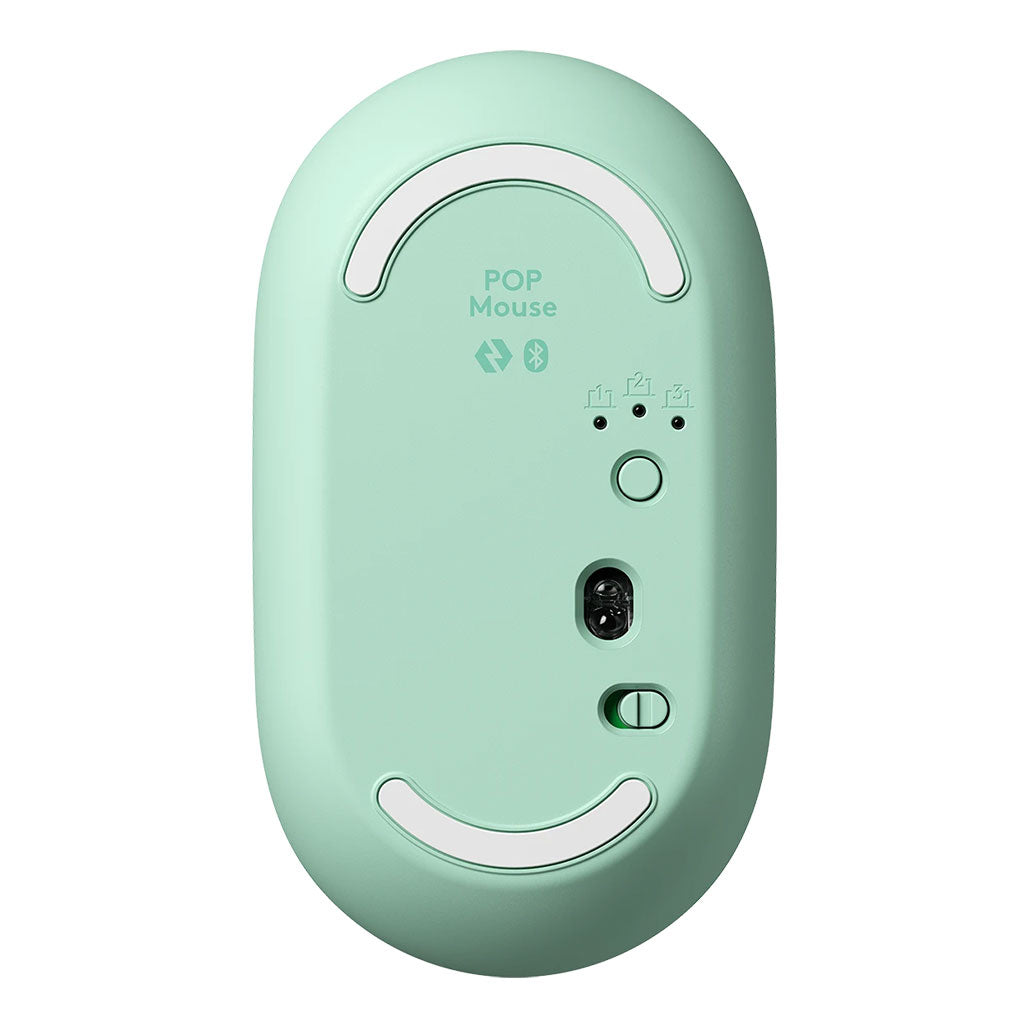 A Photo Of Logitech POP Wireless Mouse with Emoji Customization – Fun, Stylish, and Efficient