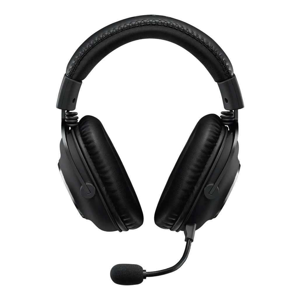A Photo Of Logitech Pro X Wired Gaming Headset - 50mm PRO-G Drivers, DTS HEADPHONE 2.0, BLUE VO!CE Microphone - 981-000818
