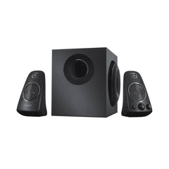 A Photo Of Logitech 980-000403 Z623 Speaker System With Subwoofer - High-Powered Audio for Desktop and Home Entertainment