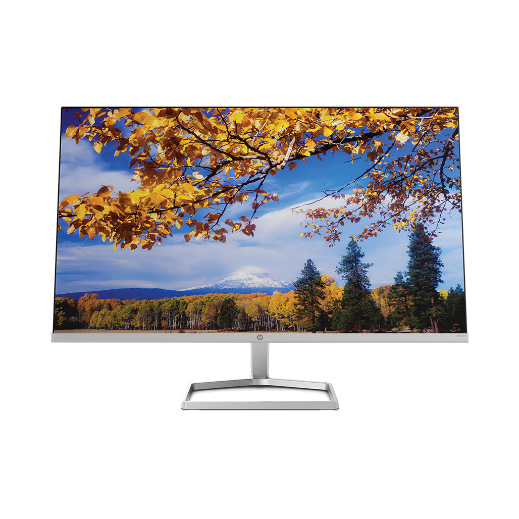 A Photo Of HP M27F FHD 27-Inch Monitor – Full HD IPS Display with AMD FreeSync™ and Low Blue Light Technology