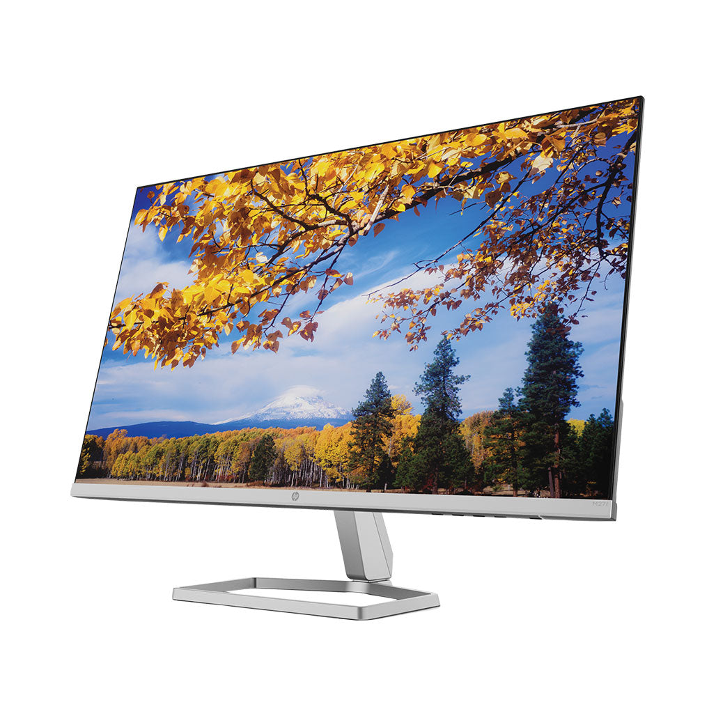 A Photo Of HP M27F FHD 27-Inch Monitor – Full HD IPS Display with AMD FreeSync™ and Low Blue Light Technology