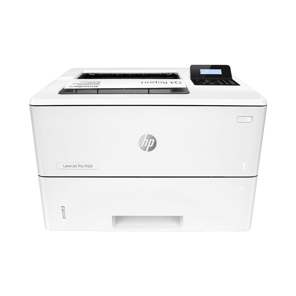 A Photo Of HP LaserJet Pro M501dn Printer - High-Speed, High-Performance Laser Printer for Efficient Office Workflows