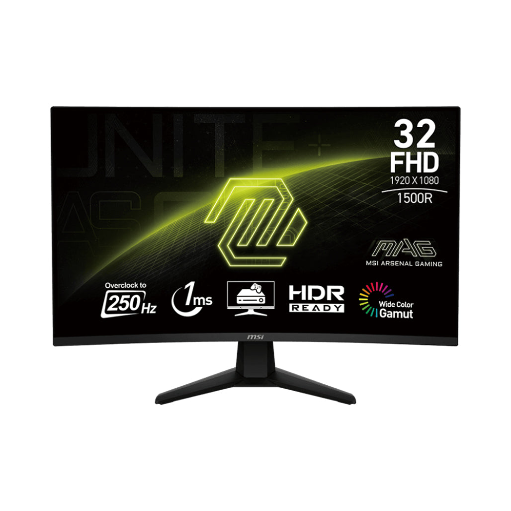 A Photo Of MSI MAG 32C6X - 32