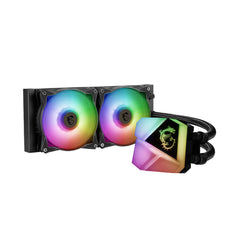A Photo Of MSI MAG Coreliquid C240 - ARGB CPU Cooler with High Thermal Dissipation