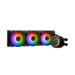A Photo Of MSI MAG CoreLiquid E360 - Black ARGB CPU Cooler with Advanced Thermal Technology - 306-7ZW6E21-C24