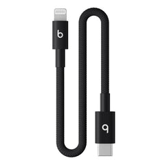 A Photo Of Beats USB-C to Lightning Braided Charging Cable 20CM – Fast Charging & CarPlay Support