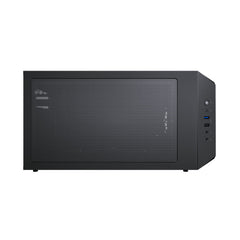 A Photo Of Cougar MG130-G Mini Tower Case – Compact Design with Tempered Glass Side Window, Advanced Cooling & Storage Options