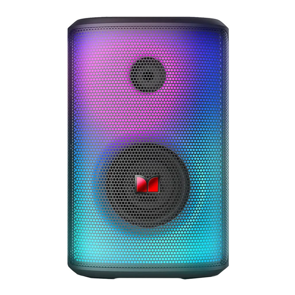 A Photo Of Monster Sparkle 80W Party Speaker | 24H Playtime, 160W Wireless Stereo Pairing, IPX5 Waterproof