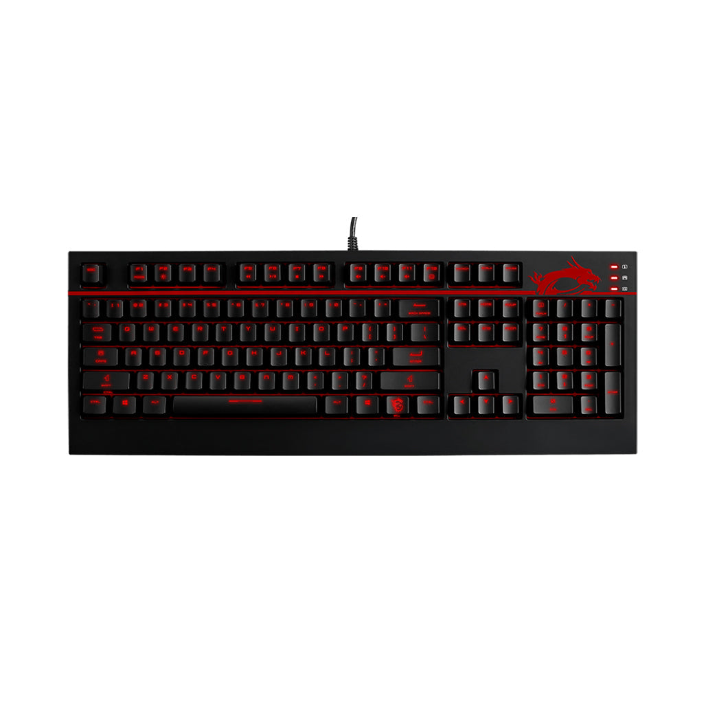 A Photo Of MSI GK-701 Wired Full-Size Mechanical Gaming Keyboard – Precision and Performance