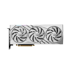 A Photo Of MSI GeForce RTX 4060 Ti Gaming X Slim White – High-Performance Graphics Card with DLSS 3 and TRI FROZR 3 Cooling
