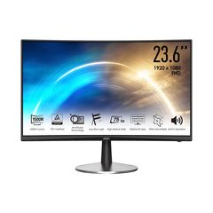 A Photo Of MSI PRO MP242C 23-inch FHD Curved Monitor