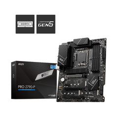 A Photo Of MSI PRO Z790-P ATX Motherboard – High-Performance for 12th & 13th Gen Intel® CPUs