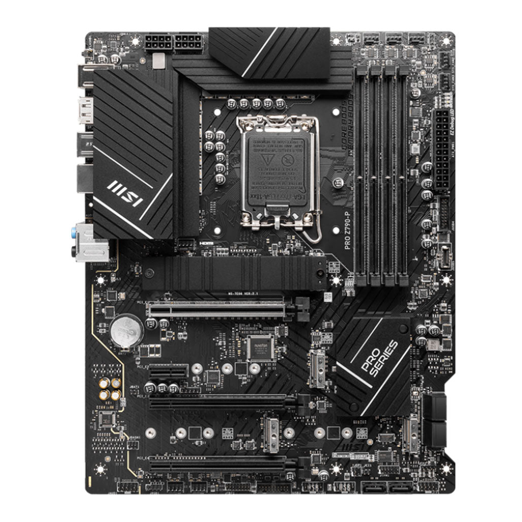 A Photo Of MSI PRO Z790-P ATX Motherboard – High-Performance for 12th & 13th Gen Intel® CPUs