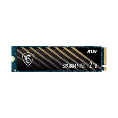 A Photo Of MSI Spatium M450 2TB PCIe 4.0 NVMe M.2 SSD - High-Speed Storage for Gaming and Professional Use