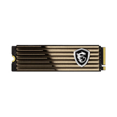 A Photo Of MSI Spatium M480 PRO HS 2TB PCIe 4.0 NVMe M.2 SSD - High-Speed Storage with Aluminum Heatsink