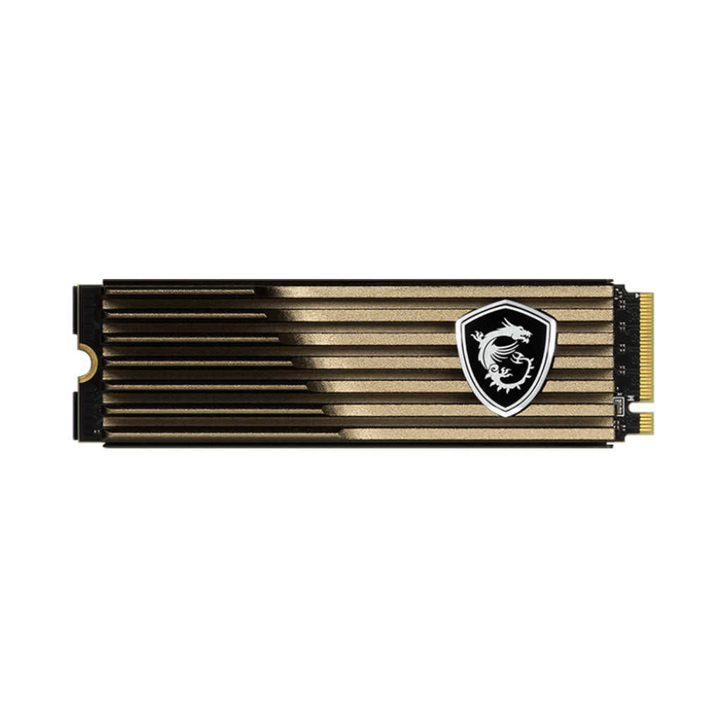 A Photo Of MSI Spatium M570 HS 2TB PCIe 5.0 NVMe M.2 SSD - Ultra-Fast Storage with Advanced Cooling