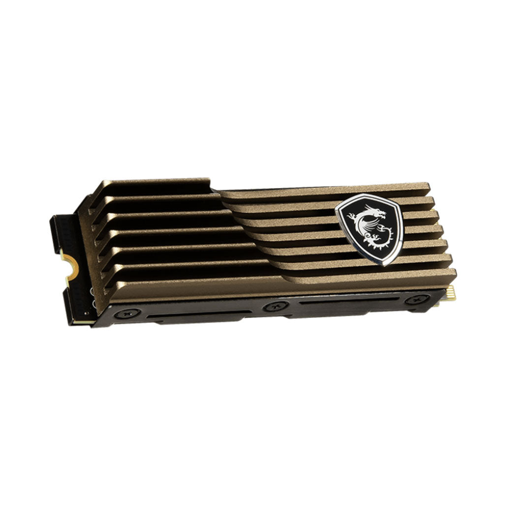 A Photo Of MSI Spatium M570 HS 2TB PCIe 5.0 NVMe M.2 SSD - Ultra-Fast Storage with Advanced Cooling