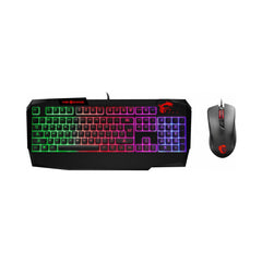 A Photo Of MSI Vigor GK40 Gaming Keyboard with Clutch Mouse - Full-Size Wired RGB Keyboard and High-Precision Gaming Mouse