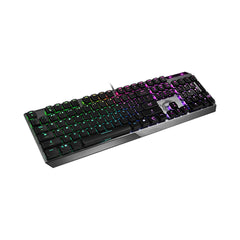 A Photo Of MSI Vigor GK50 Low Profile Mechanical Gaming Keyboard - Full-Size Wired RGB Keyboard with Kailh Switches