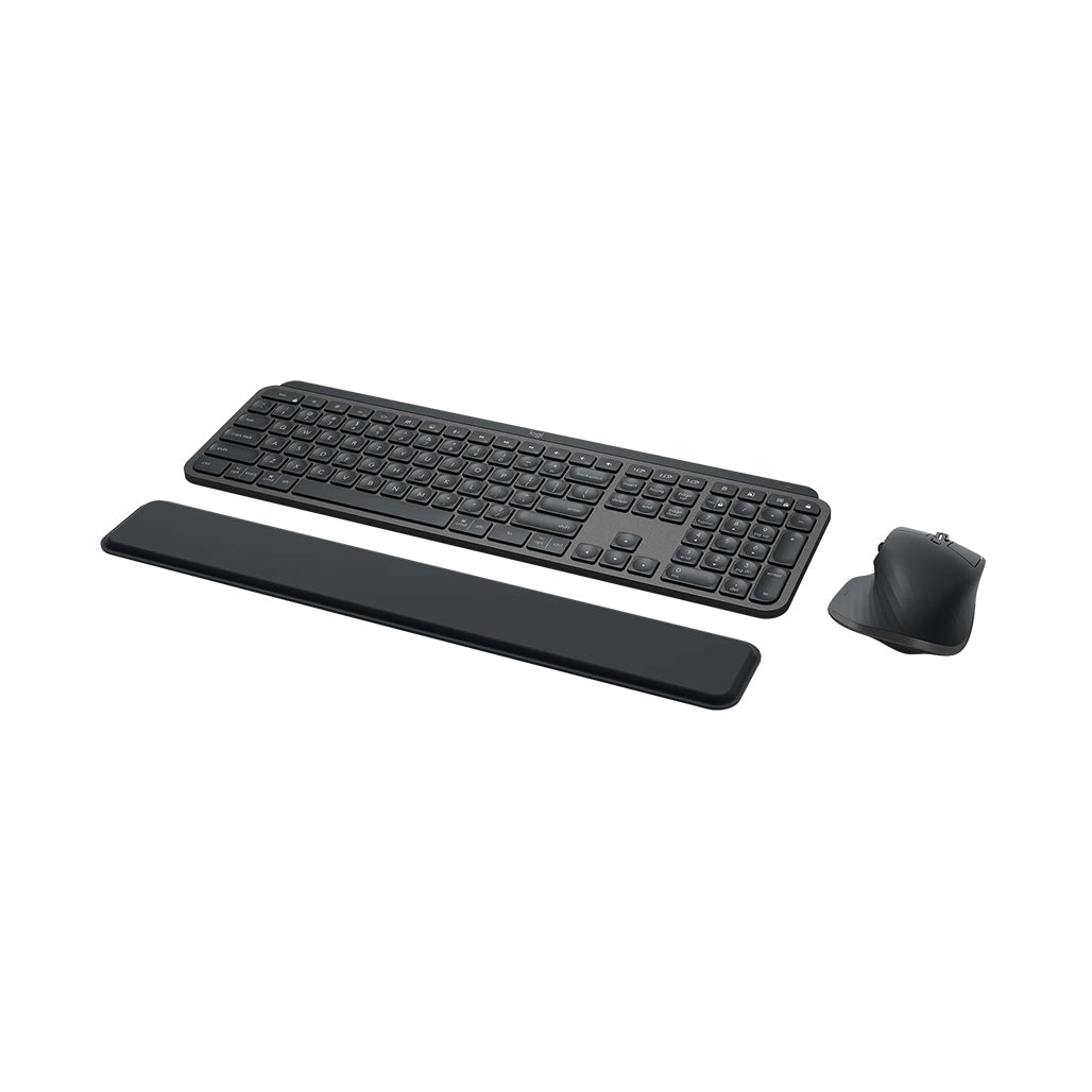 A Photo Of Logitech MX Keys Combo For Business Gen 2 - Complete Set with MX Master 3S Mouse, MX Keys Keyboard, and MX Palm Rest