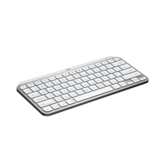 A Photo Of Logitech MX Keys Mini for Mac – Minimalist Wireless Bluetooth Illuminated Keyboard