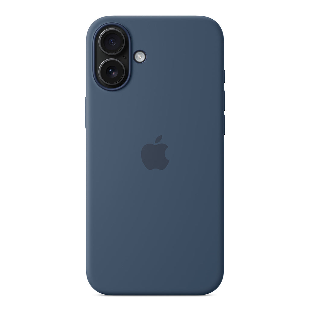 A Photo Of Apple iPhone 16 Plus Silicone Case with MagSafe