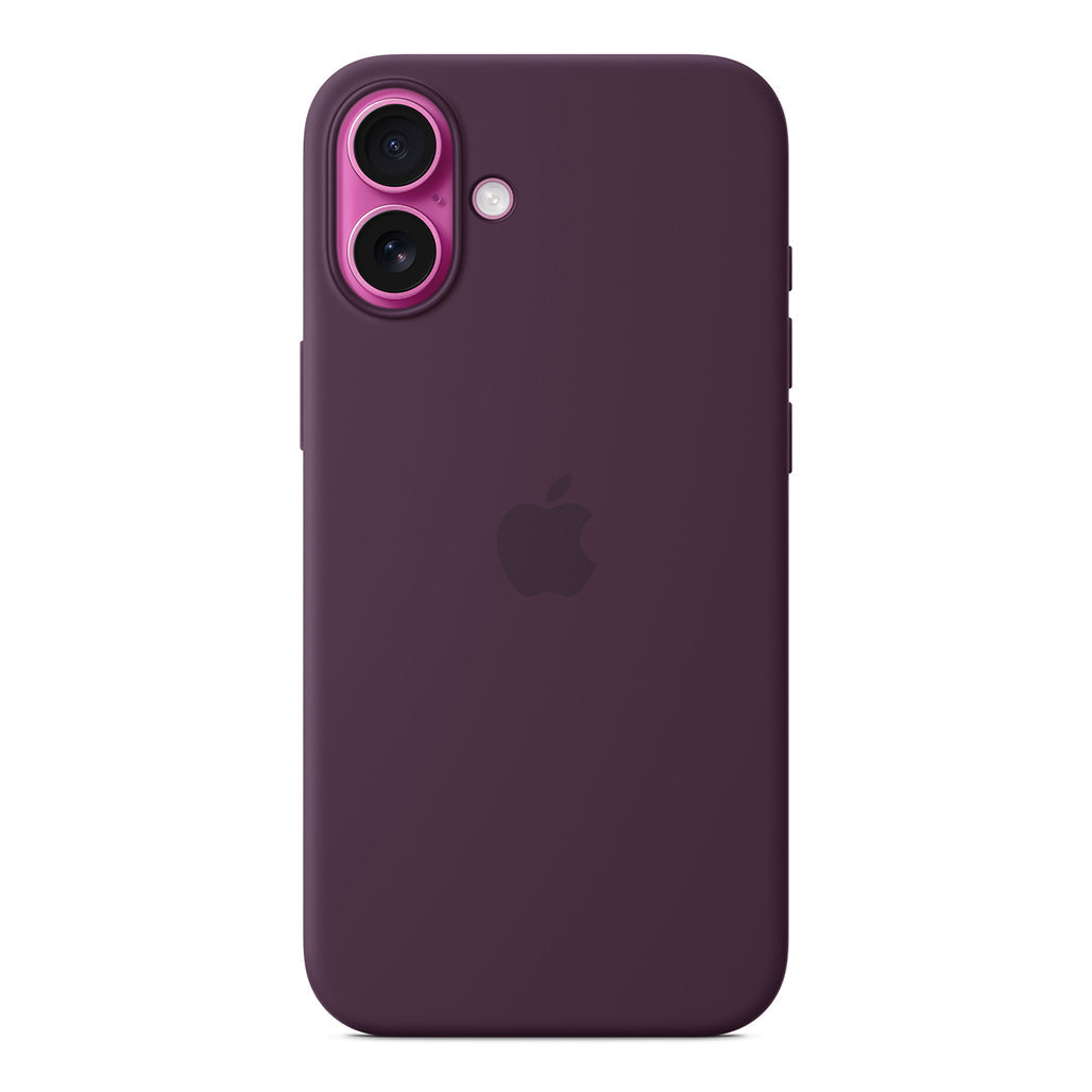 A Photo Of Apple iPhone 16 Plus Silicone Case with MagSafe
