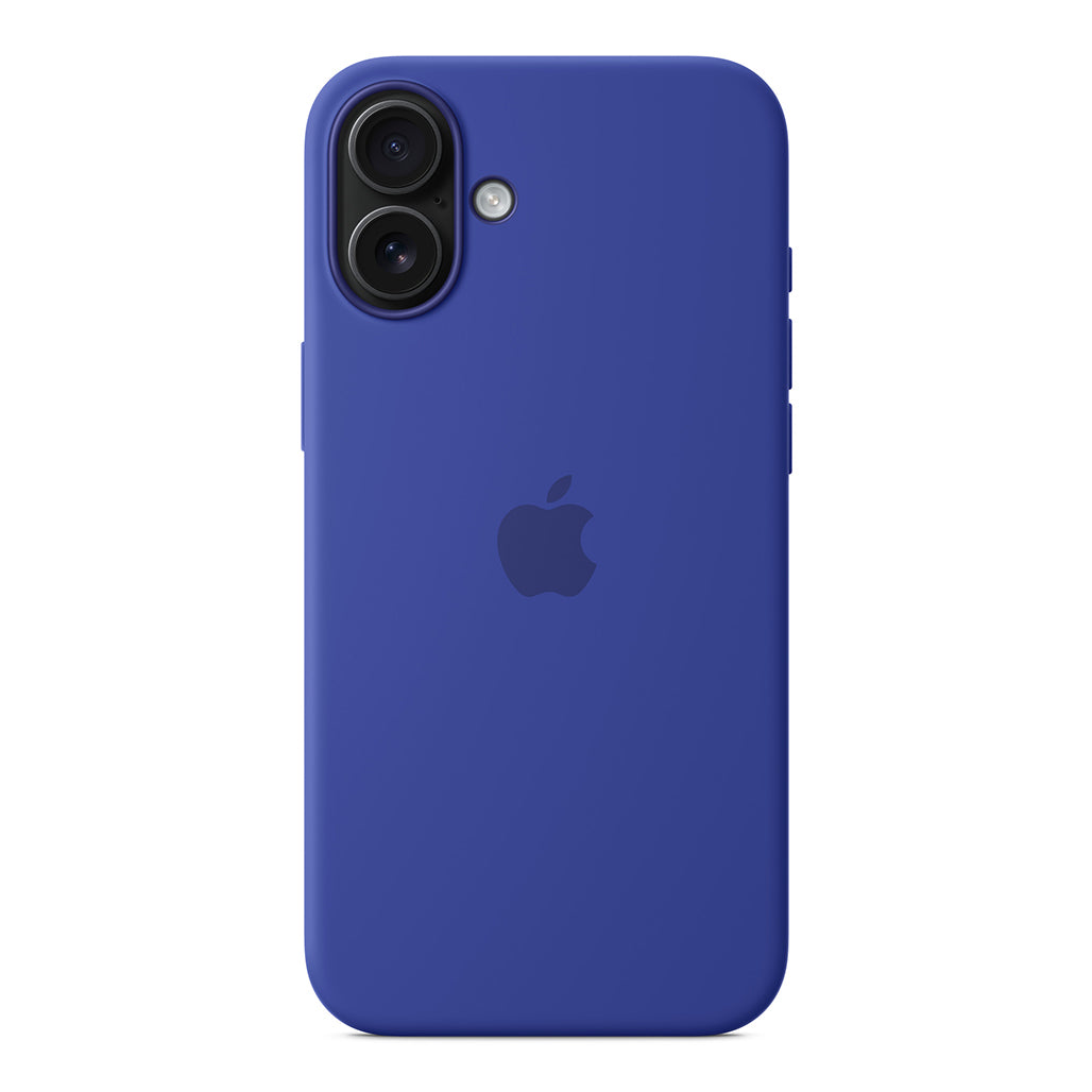 A Photo Of Apple iPhone 16 Plus Silicone Case with MagSafe