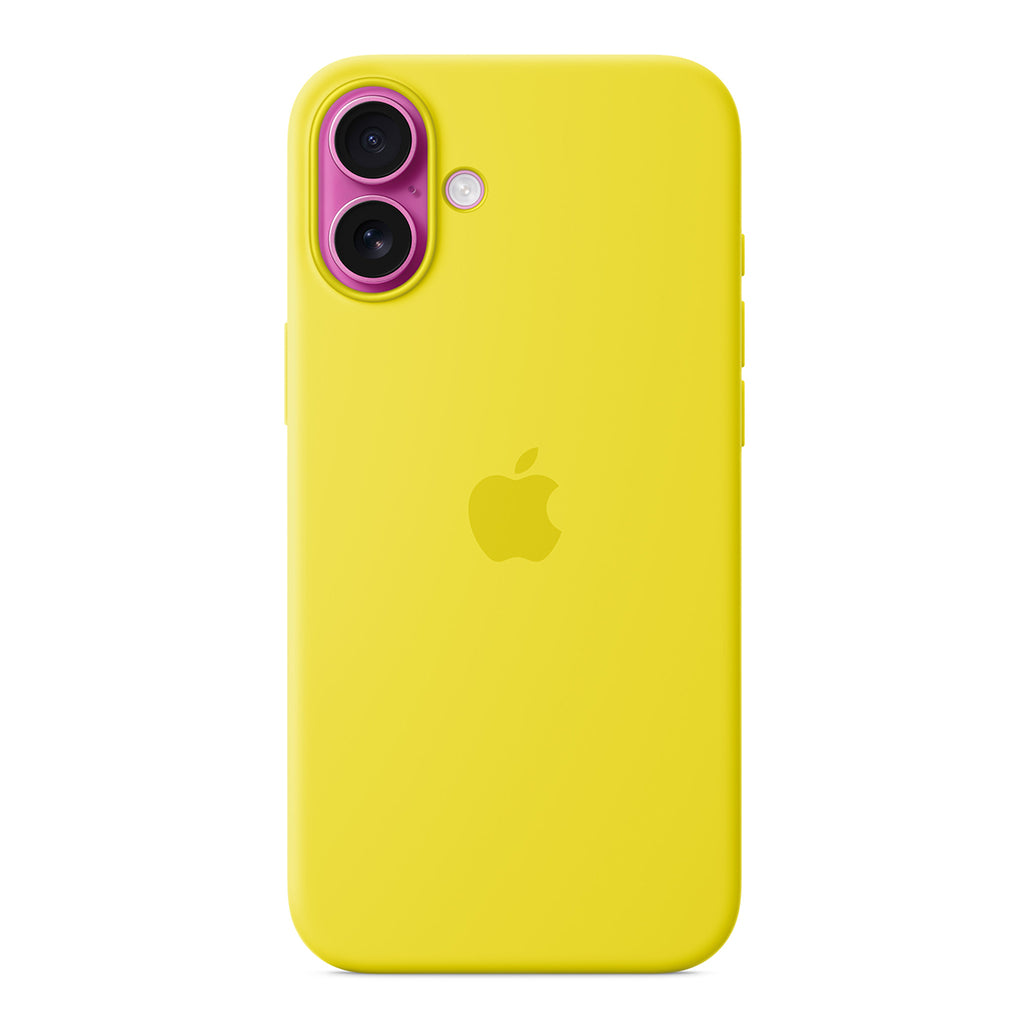 A Photo Of Apple iPhone 16 Plus Silicone Case with MagSafe