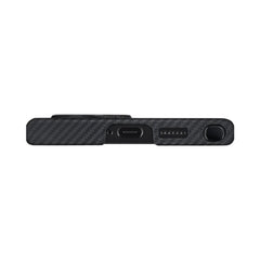 A Photo Of Pitaka MagEZ Case 4 For Samsung Galaxy S24 Ultra - Black/Grey (Twill)