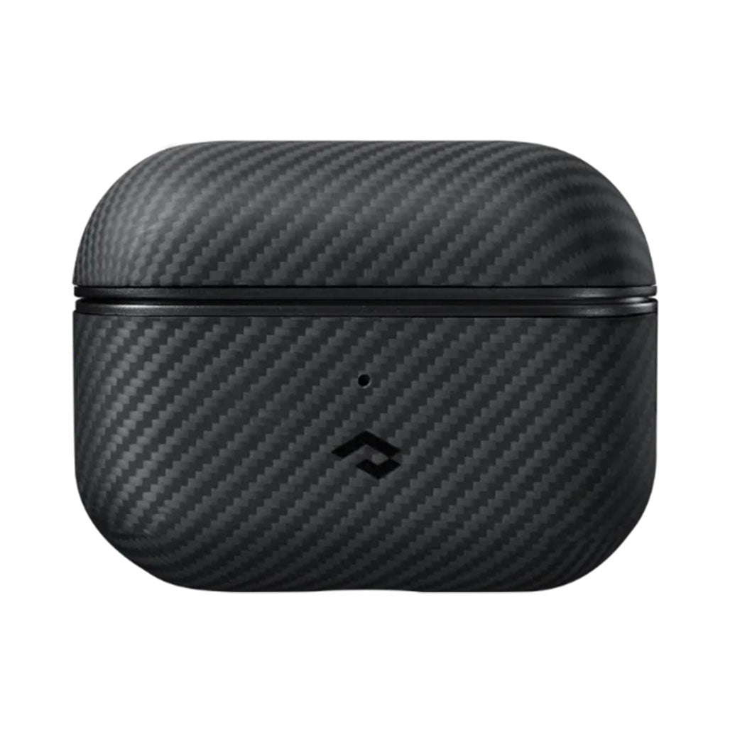 A Photo Of Pitaka MagEZ Case For AirPods Pro 2 - Black/Grey