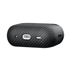 A Photo Of Pitaka MagEZ Case For AirPods Pro 2 - Black/Grey