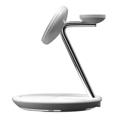 A Photo Of MagEasy PowerStation 5-in-1 Magnetic Wireless Charging Stand - White